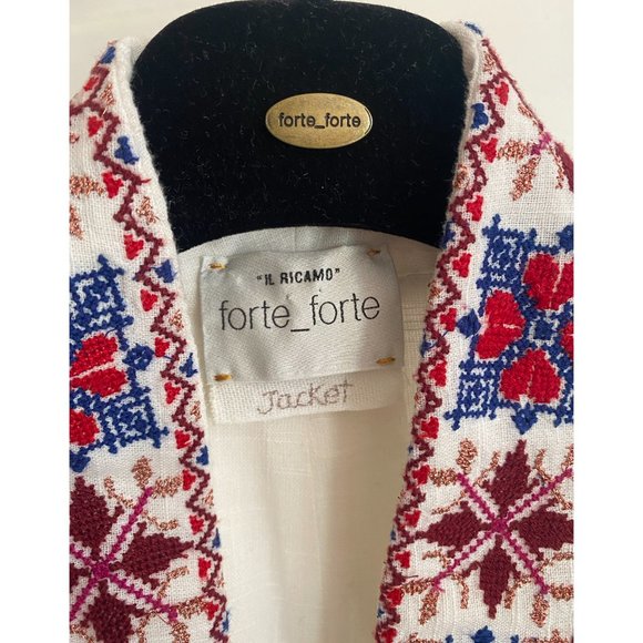 Forte.Forte "Broderie De Fez" Jacket, size "III", fits like a size M/L - Picture 4 of 9